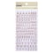 12 Packs: 305 ct. (3660 total) Rose Gold Glitter Alphabet Stickers by Recollections™